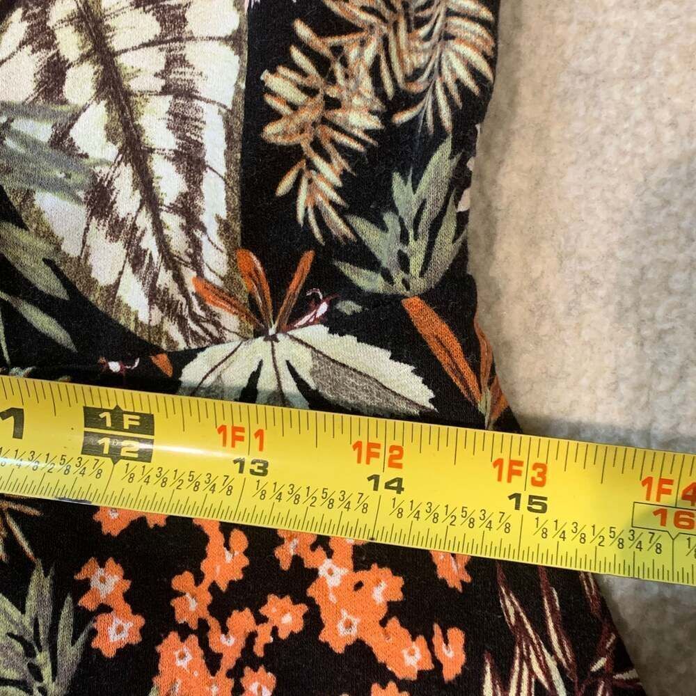 Dark tropical print dress Xhilaration - Picture 10 of 11